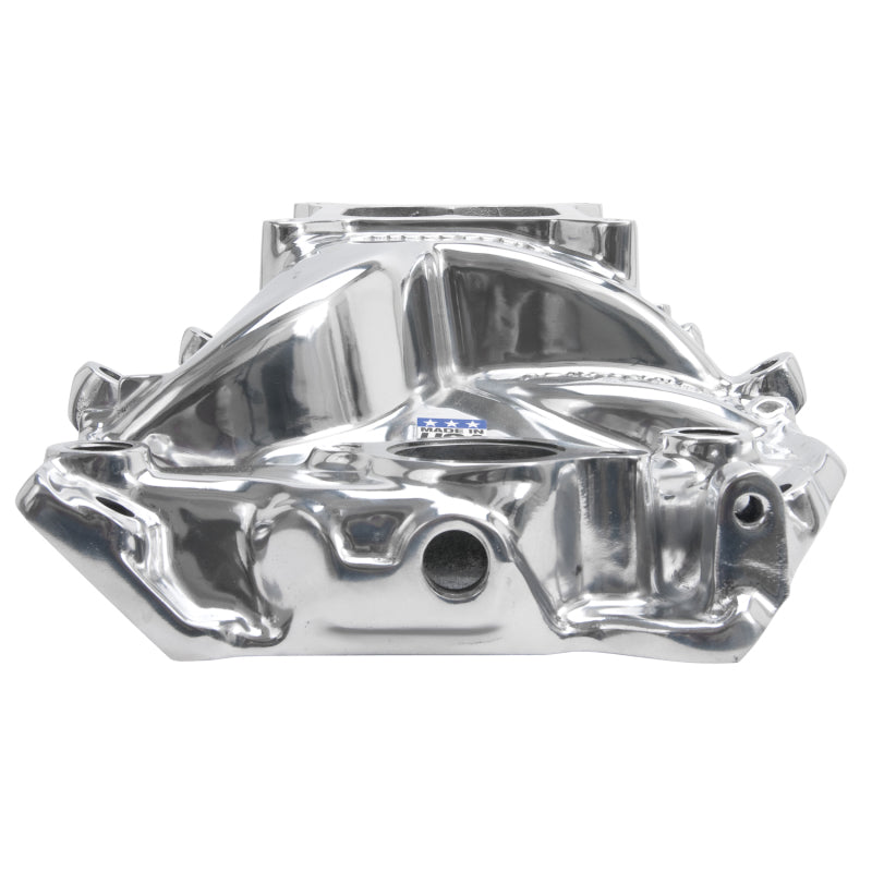 Edelbrock Polished B/B Chevy O-Port RPM Air-Gap Manifold