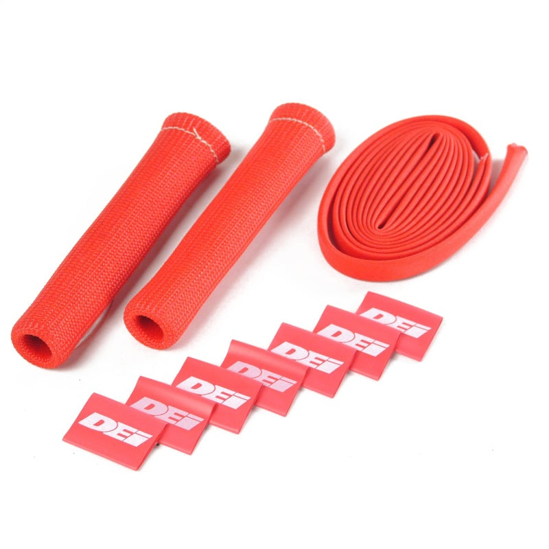 DEI Protect-A-Boot and Wire Kit 2 Cylinder - Red