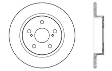 Load image into Gallery viewer, StopTech SportStop 10-13 Scion tC Slotted &amp; Drilled Left Rear Rotor