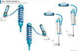 King Shocks 2005+ Toyota Tacoma (6 Lug) Frt Stg 3 Kit 3.0 Dia Res Coilover w/Adj/Int Bypss (Pair)