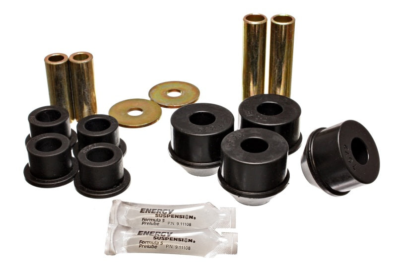 Energy Suspension 92-95 Toyota MR2 Black Front Control Arm Bushing Set (includes Strut Bushings)