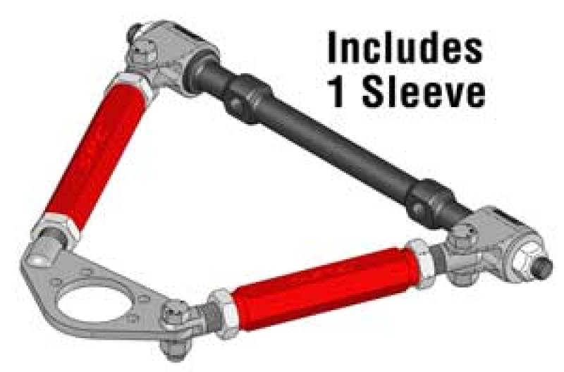 SPC Performance 4in. Aluminum Control Arm Adjusting Sleeve (3/4in. NPT Threads)