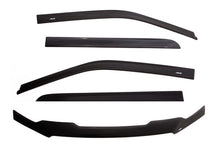 Load image into Gallery viewer, AVS 07-18 Jeep Wrangler (2 Door) Ventvisor &amp; Aeroskin Deflector Combo Kit - Matte Black