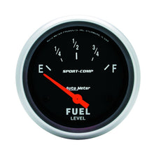 Load image into Gallery viewer, AutoMeter Gauge Fuel Level 2-5/8in. 0 Ohm(e) to 30 Ohm(f) Elec Sport-Comp