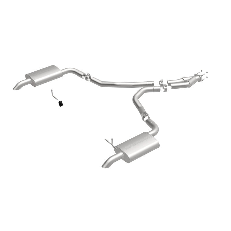 MagnaFlow 75-79 Chevy Corvette V8 5.7L Dual Split Rear Exit Stainless Cat-Back Perf Exhaust