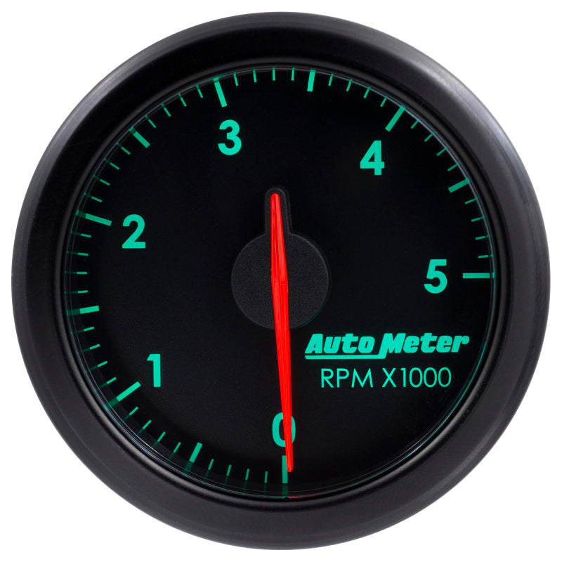 Autometer Airdrive 2-1/6in Tachometer Gauge 0-5K RPM - Black