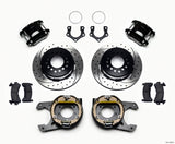 Wilwood D154 P/S Park Brake Kit Drilled Mopar/Dana 2.50in Off w/Snap Ring Brng