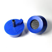 Load image into Gallery viewer, Ticon Industries Tig Aesthetics 4in Tube Silicone Purge Plug - Blue