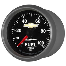 Load image into Gallery viewer, Autometer Performance Parts 52mm 0-100psi Fuel Pressure COPO Camaro Gauge Pack