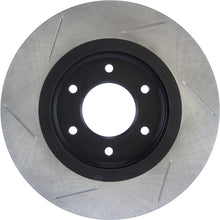 Load image into Gallery viewer, StopTech Power Slot 08-09 Infiniti QX4/QX56 / 07-09 Nissan Armada Left Front Slotted Rotor