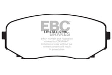 Load image into Gallery viewer, EBC 11-14 Ford Edge 2.0 Turbo Extra Duty Front Brake Pads