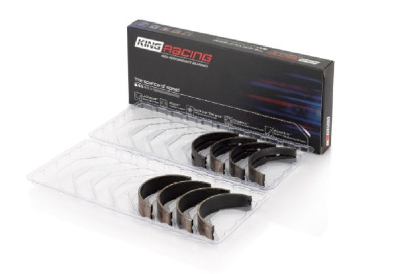 King Engine Bearings Nissan VQ35DE Performance Main Bearing Set - Size +.026mm