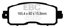 Load image into Gallery viewer, EBC 13+ Nissan Altima 2.5 (L33) Sedan Redstuff Front Brake Pads