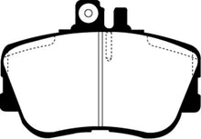 Load image into Gallery viewer, EBC 94-95 Mercedes-Benz C220 (W202) 2.2 Greenstuff Front Brake Pads