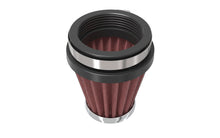 Load image into Gallery viewer, K&amp;N Universal Chrome Filter 2 1/8 inch FLG / 3 inch Bottom / 2 inch Top / 3 inch Height