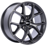 BBS SR 18x8 5x120 ET44 Satin Grey Wheel -82mm PFS/Clip Required