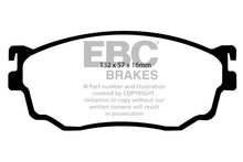 Load image into Gallery viewer, EBC 03-04 Mazda Protege 2.0 Turbo (Mazdaspeed) Ultimax2 Front Brake Pads