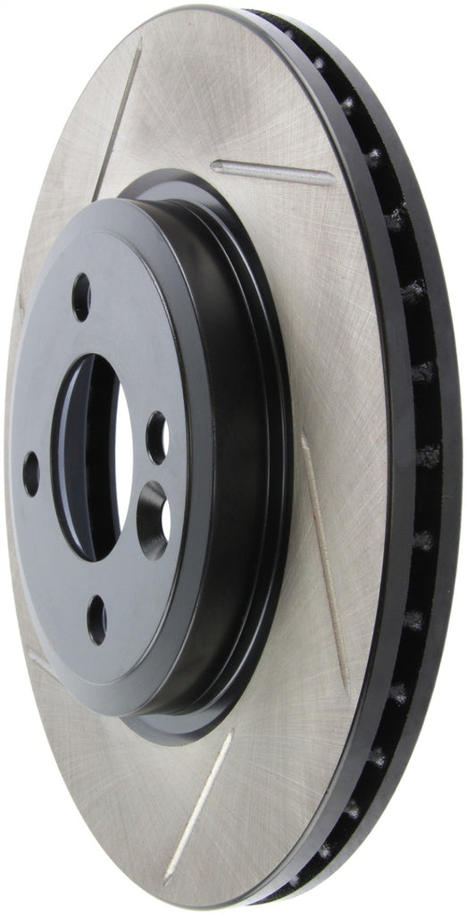 StopTech Power Slot 02-06 Mini Cooper/Mini Cooper S Front Right SportStop Slotted Rotor