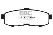 Load image into Gallery viewer, EBC 04-06 Mazda MPV 3.0 Ultimax2 Rear Brake Pads