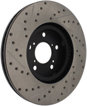 Load image into Gallery viewer, StopTech 07-08 Acura MDX SportStop Slotted &amp; Drilled Left Front Rotor