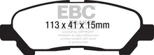 Load image into Gallery viewer, EBC 09-13 Toyota Highlander 2.7 2WD/4WD Ultimax2 Rear Brake Pads