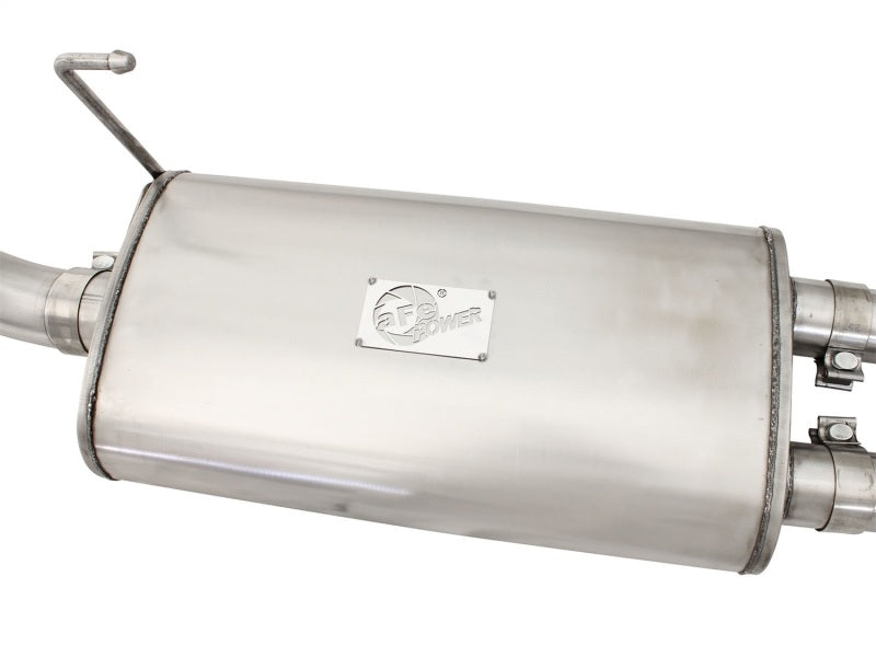 aFe MACHForce XP Exhaust Cat-Back 2.5/3in SS-409 w/ Hi-Tuck Tip 05-15 Nissan Xterra V6 4.0L