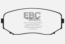 Load image into Gallery viewer, EBC 11-14 Ford Edge 2.0 Turbo Ultimax2 Front Brake Pads