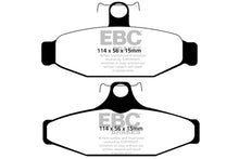 Load image into Gallery viewer, EBC 93-00 Aston Martin Virage 5.3 (AP Caliper) Redstuff Rear Brake Pads