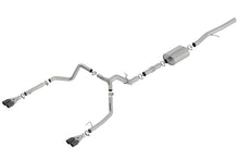 Load image into Gallery viewer, Borla 19 Chevrolet Silverado/GMC Sierra 1500 6.2L SS ATAK Catback Exhaust - Black Chrome Tips