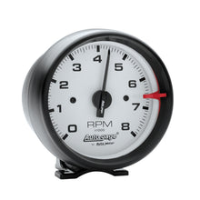 Load image into Gallery viewer, Autometer Autogage 3-3/4in Black with White Face 8,000 RPM Pedestal Mount Tachometer