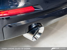 Load image into Gallery viewer, AWE Tuning BMW F30 320i Touring Exhaust &amp; Performance Mid Pipe - Chrome Silver Tip (102mm)