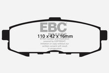 Load image into Gallery viewer, EBC 04-06 Mazda MPV 3.0 Ultimax2 Rear Brake Pads