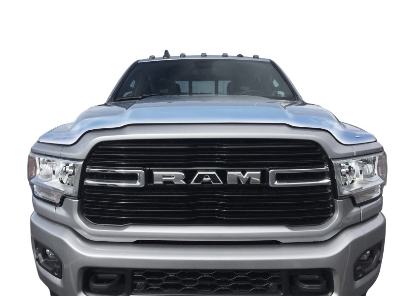 AVS 19-21 RAM 2500/3500 Aeroskin Hood Shield - Chrome