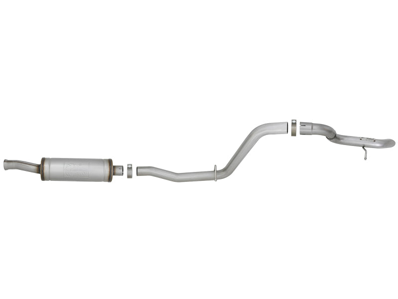 aFe MACH Force-Xp 2.5in 409 SS Catback High-Tuck Exhaust 18-21 Jeep Wrangler (JL) 3.6L 4-Door