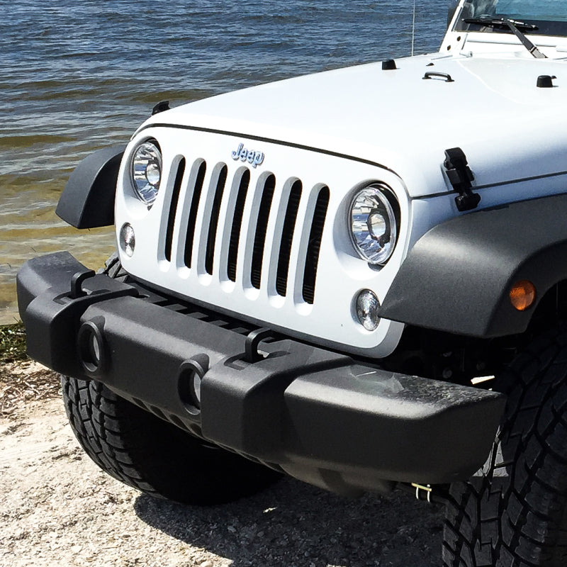 KC HiLiTES 07-18 Jeep JK (Not for Rubicon/Sahara) 7in. Gravity LED Pro DOT Headlight (Pair Pack Sys)