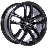 BBS SX 17x7.5 5x120 ET37 Crystal Black Wheel -82mm PFS/Clip Required