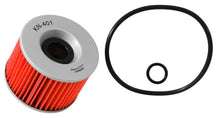 Load image into Gallery viewer, K&amp;N Honda / Kawasaki / Yamaha / Triumph 3in OD x .75ID x 2.210in H Oil Filter