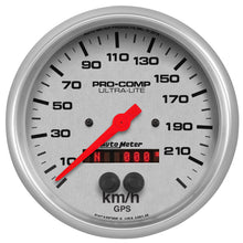 Load image into Gallery viewer, Autometer Ultra-Lite 5in. 225KM/H (GPS) Speedometer Gauge