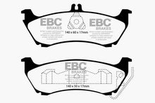 Load image into Gallery viewer, EBC 99-02 Mercedes-Benz M-Class (ML) ML320 3.2 Ultimax2 Rear Brake Pads