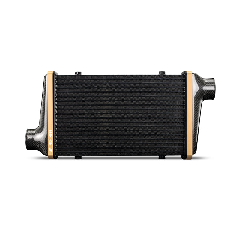 Mishimoto Universal Carbon Fiber Intercooler - Matte Tanks - 600mm Silver Core - S-Flow - R V-Band