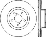 StopTech Power Slot 09-10 Subaru Impreza CRYO Front Right Slotted Rotor