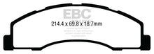 Load image into Gallery viewer, EBC 08+ Ford Econoline E150 4.6 Ultimax2 Front Brake Pads