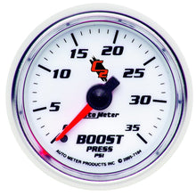 Load image into Gallery viewer, Autometer C2 52mm 0-35 PSI Mechanical Boost Gauge