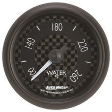 Load image into Gallery viewer, Autometer GT Series 52mm Full Sweep Electronic 100-260 Deg F Water Temperature Gauge