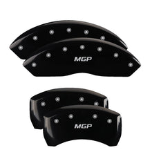 Load image into Gallery viewer, MGP 4 Caliper Covers Engraved Front &amp; Rear MGP Yellow finish black ch