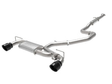 Load image into Gallery viewer, aFe Hyundai Veloster N 21-22 L4-2.0L (t) Takeda Cat-Back Exhaust System- Black Tips