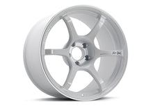 Load image into Gallery viewer, Advan RG-4 18x7 +41 4-100 Racing White Metallic &amp; Ring Wheel