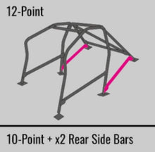 Load image into Gallery viewer, Cusco Chromoly Roll Cage 8 Point 2 Passenger Through Dash 2015 Subaru WRX / STI (S/O / No Cancel)