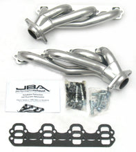 Load image into Gallery viewer, JBA 86-93 Ford Mustang 5.0L SBF 1-5/8in Primary Silver Ctd Cat4Ward Header