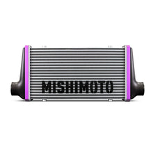 Load image into Gallery viewer, Mishimoto Universal Carbon Fiber Intercooler - Gloss Tanks - 450mm Silver Core - S-Flow - BK V-Band